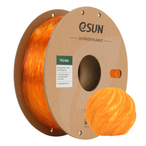 ESUN ETPU-95A Filament - Transparent Orange