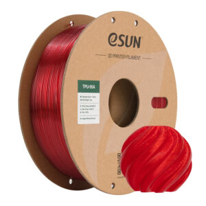 ESUN ETPU-95A Filament - Transparent Red