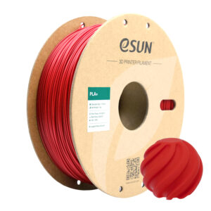 ESUN PLA+ Filament - 1.75mm Fire Engine Red