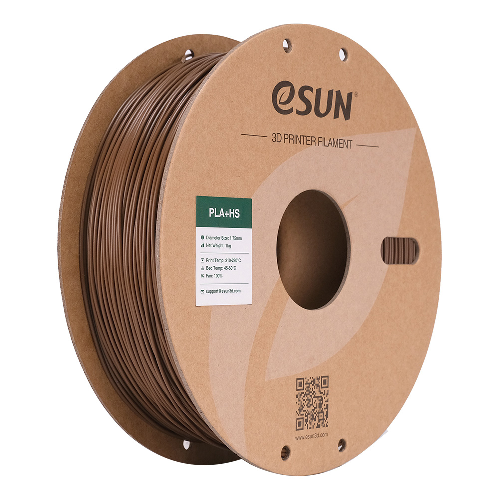 ESUN PLA+ HS-1.75mm Filament Brown 1Kg