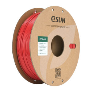 ESUN PETG+ HS Filament 1.75mm Solid Red 1Kg