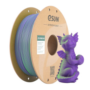 ESUN PLA MATTE Filament – 1.75mm Green Purple 1Kg