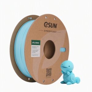 ESUN PLA MATTE Filament – 1.75mm  Light Blue 1Kg