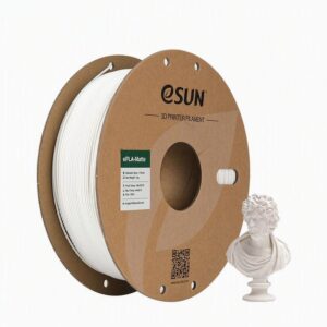 ESUN PLA MATTE Filament – 1.75mm Milky White 1Kg
