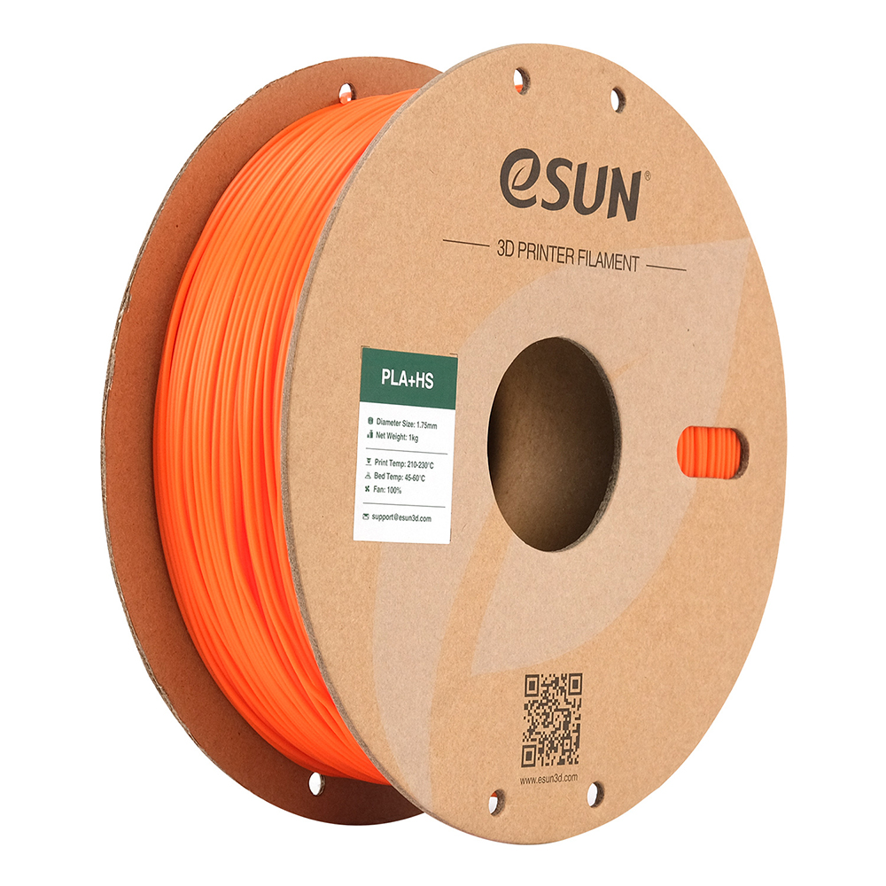 ESUN PLA+ HS-1.75mm Filament Orange 1Kg