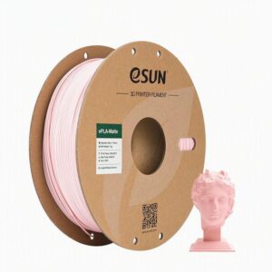 ESUN PLA MATTE Filament – 1.75mm  Peach Pink 1Kg