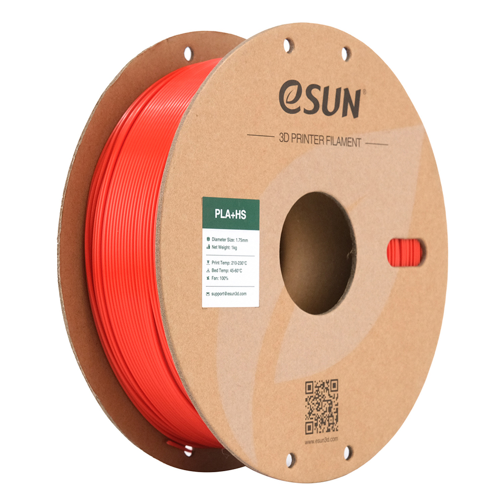 ESUN PLA+ HS-1.75mm Filament Red 1Kg