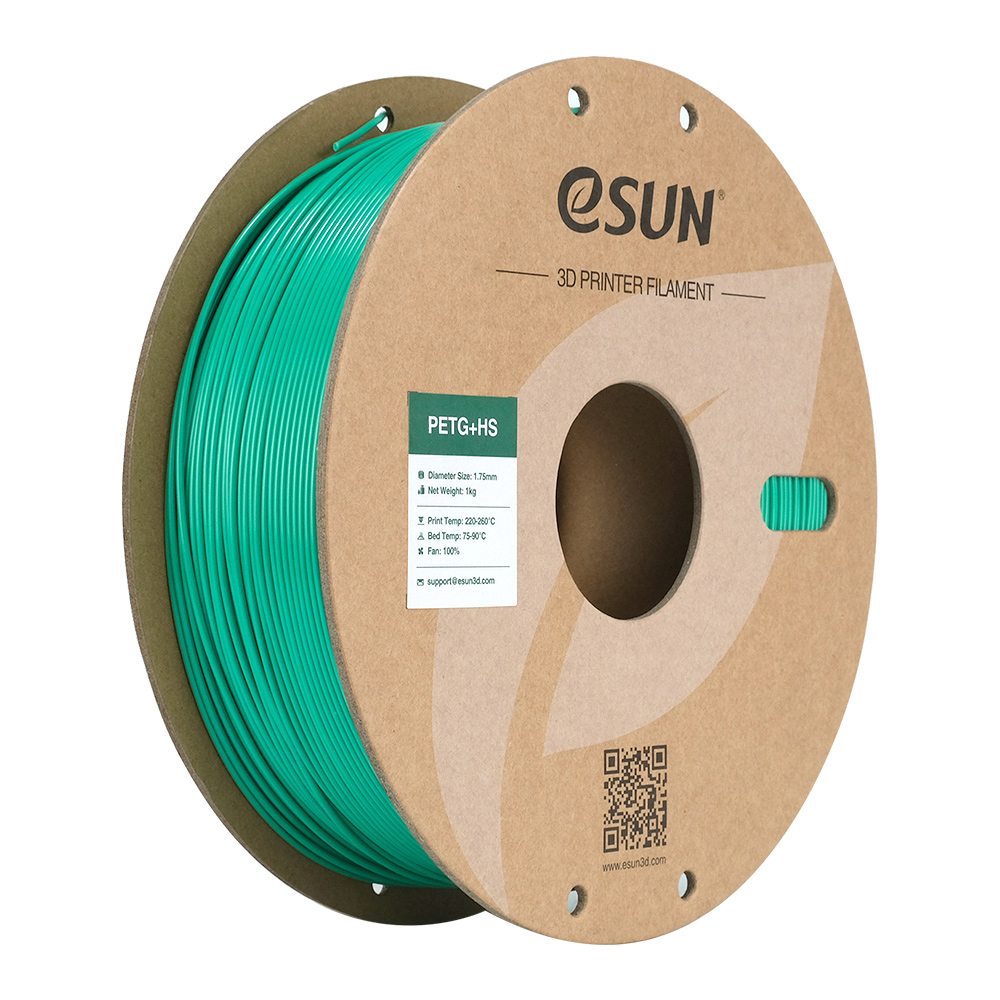 ESUN PETG+ HS Filament 1.75mm Solid Green 1Kg