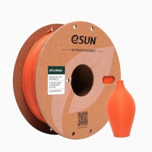 ESUN PLA MATTE Filament – 1.75mm  Tangerine 1Kg