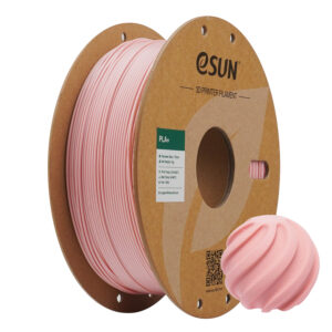 ESUN PLA+ Filament - 1.75mm Peach Pink 1Kg
