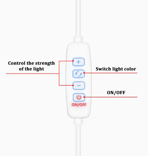 Adjustable Led Puck Light with White, Cold, and Warm Light options - Image 3