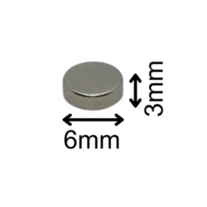 Round Magnet 6X3mm
